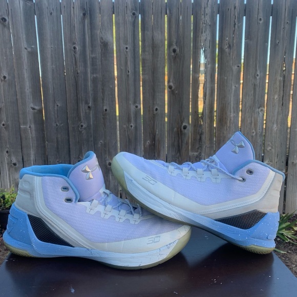 Under Armour Other - Under Armour UA Curry 3 “Birthday”  Blue White